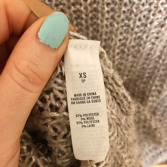 AERIE Silver Knit Pullover - Picture 12 of 13